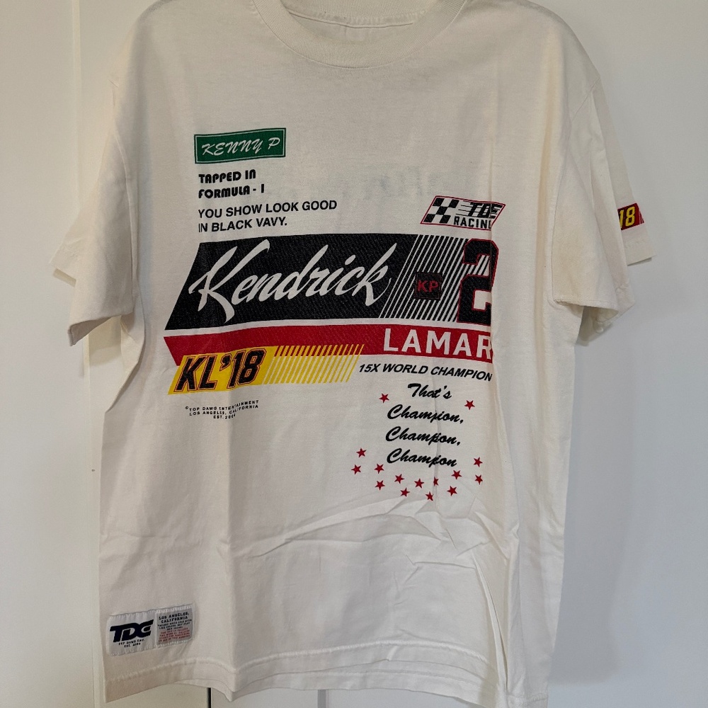 Kendrick Lamar T-shirt - TDE Championship Tour, Size L